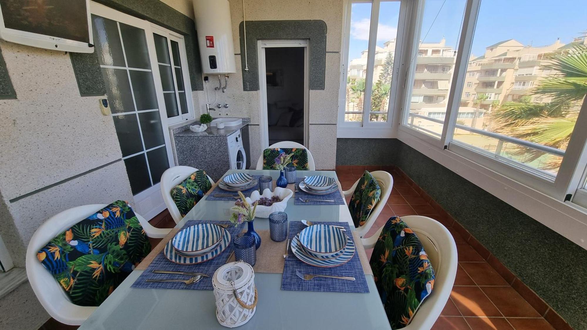 Piso Costa De Almeria Retamar  Eksteriør billede